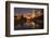 Gene Leahy Mall Skyline at Dawn, Omaha, Nebraska, USA-Walter Bibikow-Framed Photographic Print