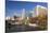 Gene Leahy Mall Skyline, Omaha, Nebraska, USA-Walter Bibikow-Mounted Photographic Print