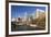 Gene Leahy Mall Skyline, Omaha, Nebraska, USA-Walter Bibikow-Framed Photographic Print