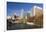 Gene Leahy Mall Skyline, Omaha, Nebraska, USA-Walter Bibikow-Framed Photographic Print