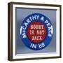 Gene Mccarthy Button-David J. Frent-Framed Photographic Print