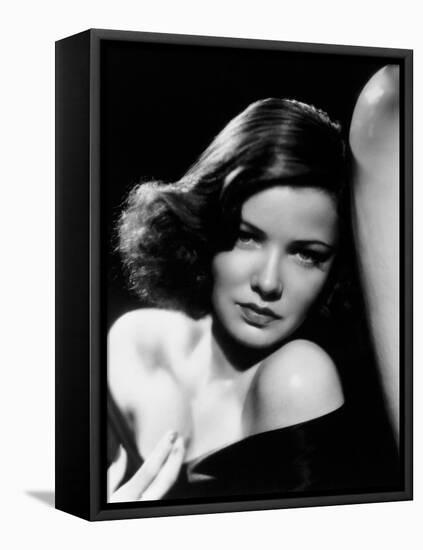 Gene Tierney, 1939-null-Framed Stretched Canvas