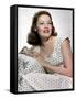 Gene Tierney, 1940s-null-Framed Stretched Canvas