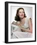 Gene Tierney, 1940s-null-Framed Photo