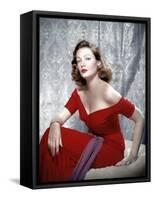 Gene Tierney, 1940s-null-Framed Stretched Canvas