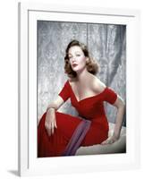 Gene Tierney, 1940s-null-Framed Photo