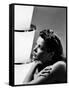 GENE TIERNEY (b/w photo)-null-Framed Stretched Canvas