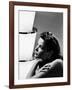 GENE TIERNEY (b/w photo)-null-Framed Photo