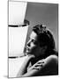 GENE TIERNEY (b/w photo)-null-Mounted Photo