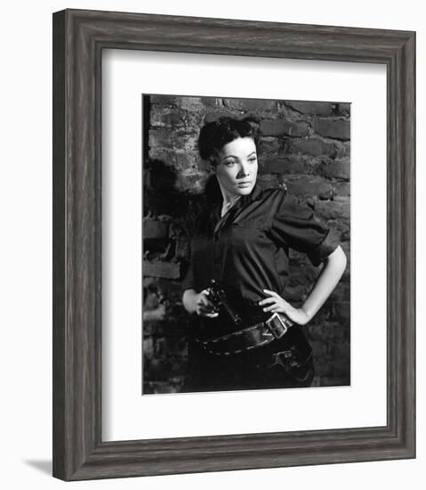 Gene Tierney - Belle Starr-null-Framed Photo