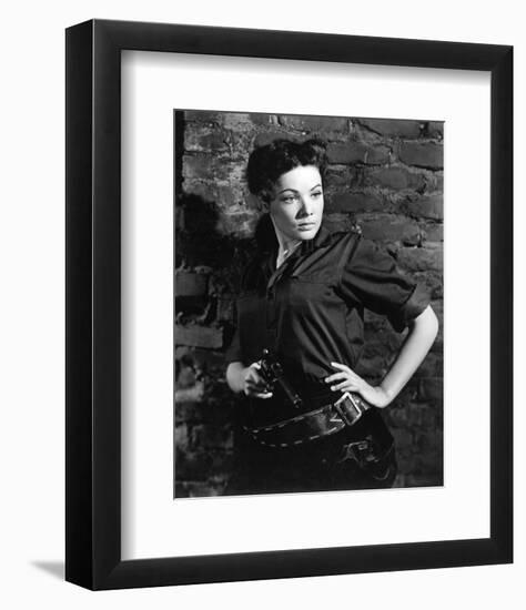 Gene Tierney - Belle Starr-null-Framed Photo