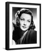 Gene Tierney, c.1940s-null-Framed Photo