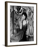 Gene Tierney. "The Shanghai Gesture" 1941, Directed by Josef Von Sternberg-null-Framed Photographic Print