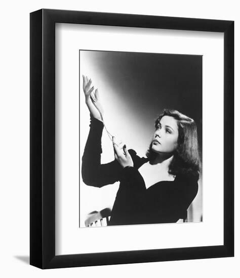 Gene Tierney-null-Framed Photo