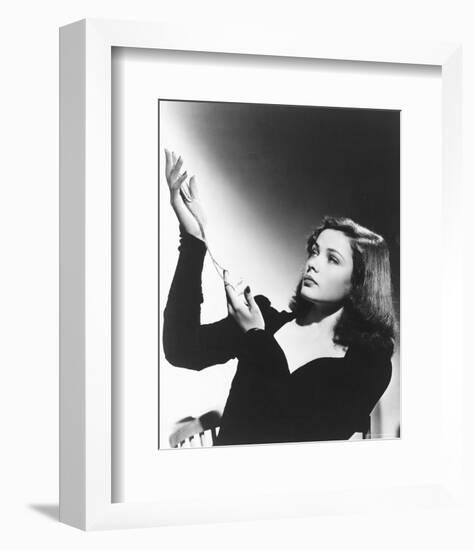 Gene Tierney-null-Framed Photo