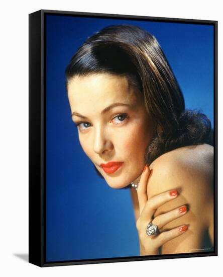 Gene Tierney-null-Framed Stretched Canvas