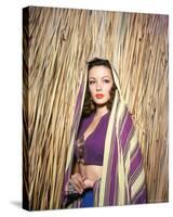 Gene Tierney-null-Stretched Canvas