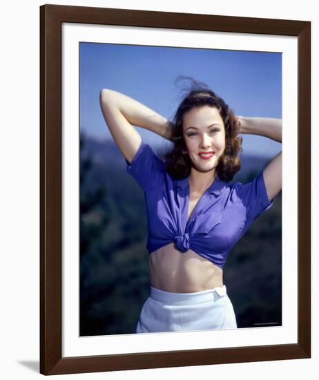 Gene Tierney-null-Framed Photo