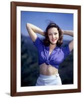 Gene Tierney-null-Framed Photo