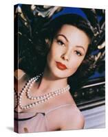 Gene Tierney-null-Stretched Canvas