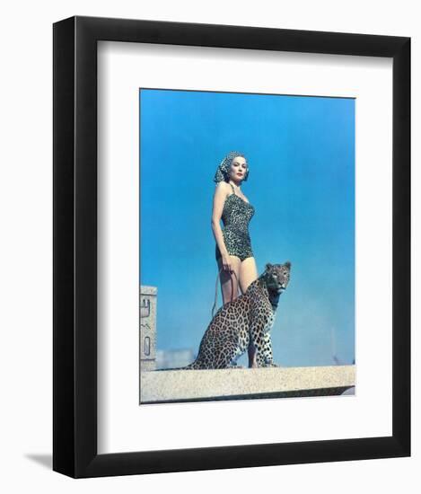 Gene Tierney-null-Framed Photo