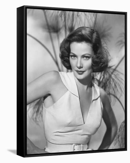 Gene Tierney-null-Framed Stretched Canvas