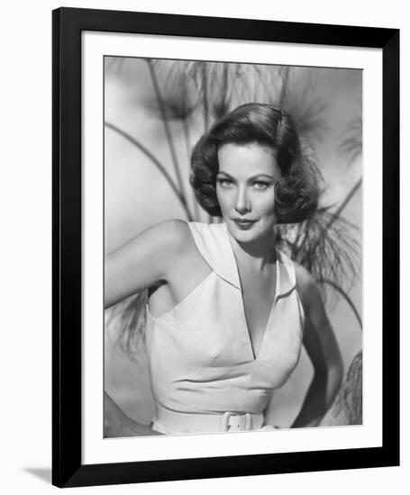 Gene Tierney-null-Framed Photo