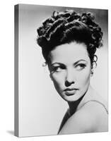 Gene Tierney-null-Stretched Canvas