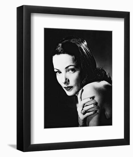 Gene Tierney-null-Framed Photo