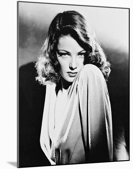 Gene Tierney-null-Mounted Photo