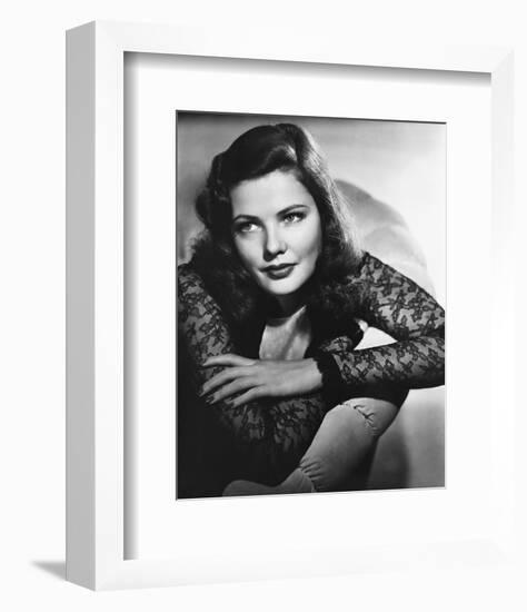 Gene Tierney-null-Framed Photo