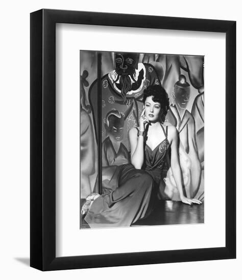 Gene Tierney-null-Framed Photo