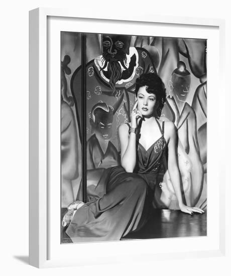 Gene Tierney-null-Framed Photo