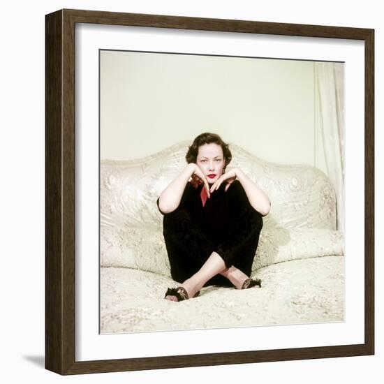 Gene Tierney-null-Framed Photo