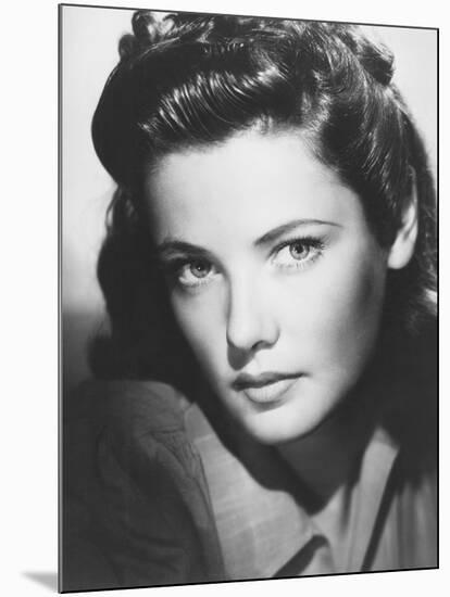 Gene Tierney-null-Mounted Photo