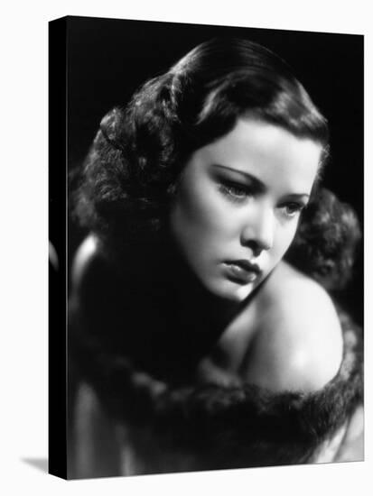 Gene Tierney-null-Stretched Canvas