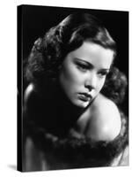 Gene Tierney-null-Stretched Canvas