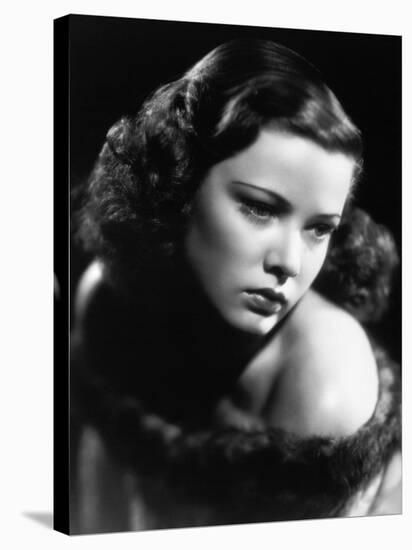 Gene Tierney-null-Stretched Canvas