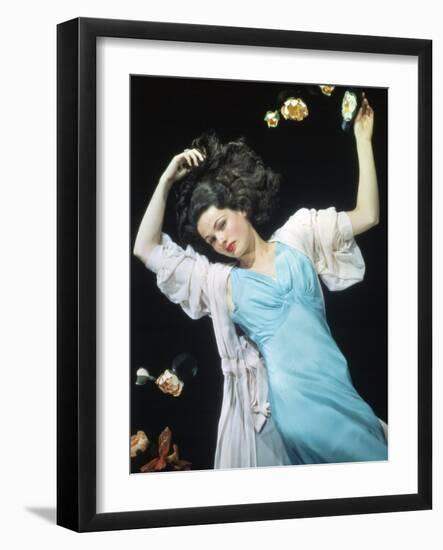 Gene Tierney-null-Framed Photographic Print