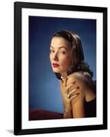 Gene Tierney-null-Framed Photographic Print