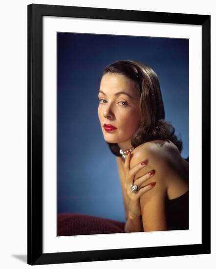 Gene Tierney-null-Framed Photographic Print