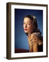 Gene Tierney-null-Framed Photographic Print