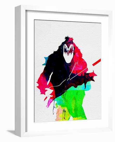 Gene Watercolor-Lora Feldman-Framed Art Print