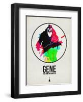 Gene Watercolor-David Brodsky-Framed Art Print