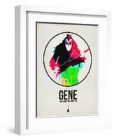 Gene Watercolor-David Brodsky-Framed Art Print