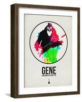 Gene Watercolor-David Brodsky-Framed Art Print