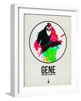 Gene Watercolor-David Brodsky-Framed Art Print