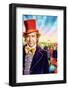 GENE WILDER. "WILLY WONKA & THE CHOCOLATE FACTORY" [1971], directed by MEL STUART.-null-Framed Photographic Print