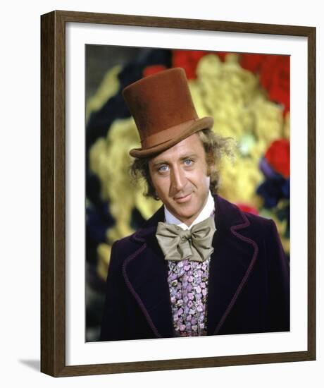 Gene Wilder - Willy Wonka & the Chocolate Factory-null-Framed Photo