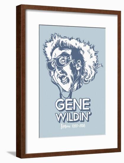 Gene Wildin Tribute (1933-2016)-null-Framed Poster